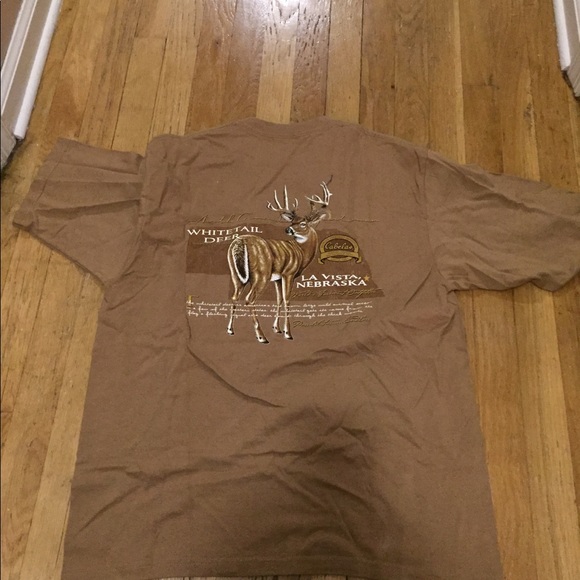 NWOTs CABELA'S S/S deer shirt MED - Picture 4 of 5